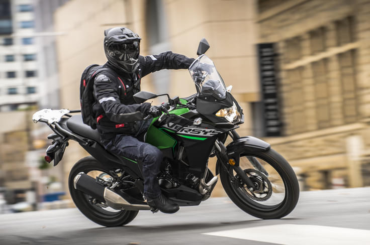 Powering the Versys-X 300 is the same 296cc parallel-twin, liquid-cooled engine producing 40hp and 25.7Nm Powering the Versys-X 300 is the same 296cc parallel-twin, liquid-cooled engine producing 40hp and 25.7Nm